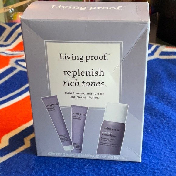 Living Proof Other - Living Proof Replenish Rich Tones Mini Transformation Kit, NIB